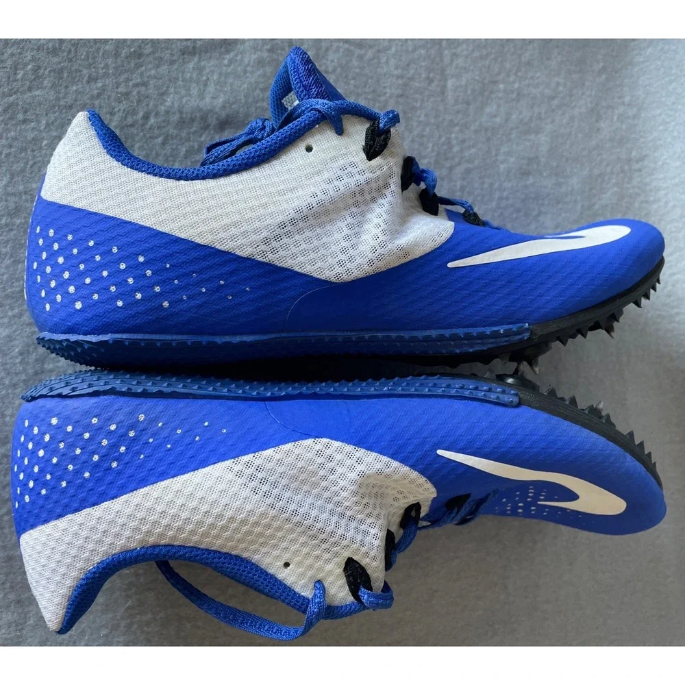 Nike Rival S Running Spikes Blue/White Men's US 11.5 806554-400 Track‎ & Field